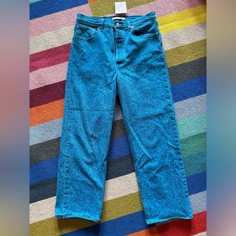 Cheetah print Levi’s